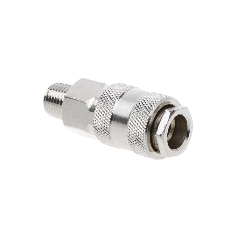 Reliable Air Line Couplings Metal 1/4Inch Male fast release Female Fitting for All Your Air Power Needs