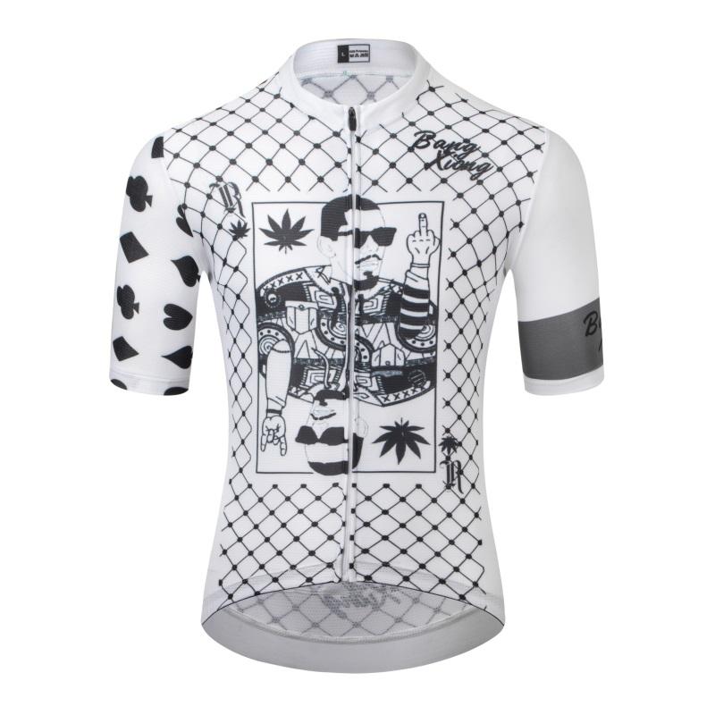 2023 New Short Sleeve Cycling Suit High Elasticity Quick Drying Road Bike Men's Summer Breathable Top