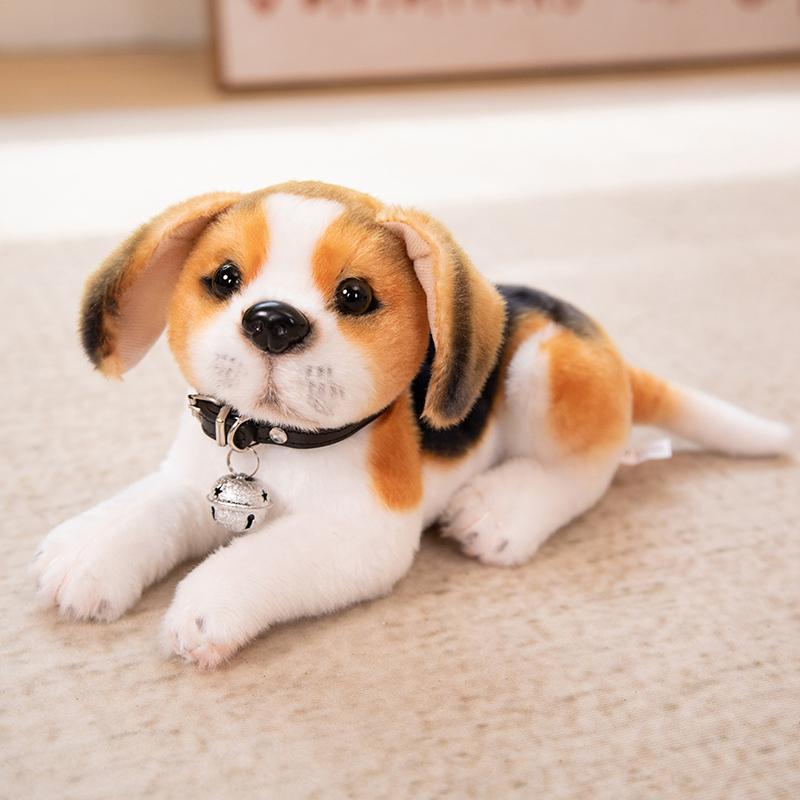 New Dalmatians Dog Plush Toy Cute Stuffed Realistic Beagle Spotted Puppy Doll Home Decor High Quality Kids Birthday Gift