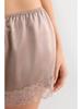 Women's Anti-Exposure Satin Lace Base Layer Shorts - Plus Size, Ice Silk, Summer Thin, Wearable Outdoors