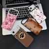 Dog Footprint Paw Cute Pattern Shockproof Phone Case for iPhone 17 Air 16 16E 15 Pro Max 14 Plus 13 Mini 12 Back Cover Anti Fall