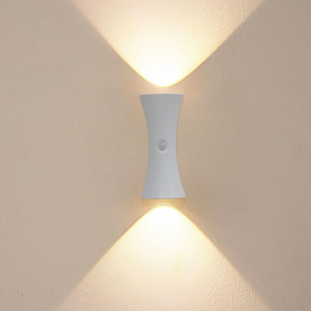 Wireless LED Hourglass Wall Lamp Creative Wall Sconce Lamp Outdoor Courtyard