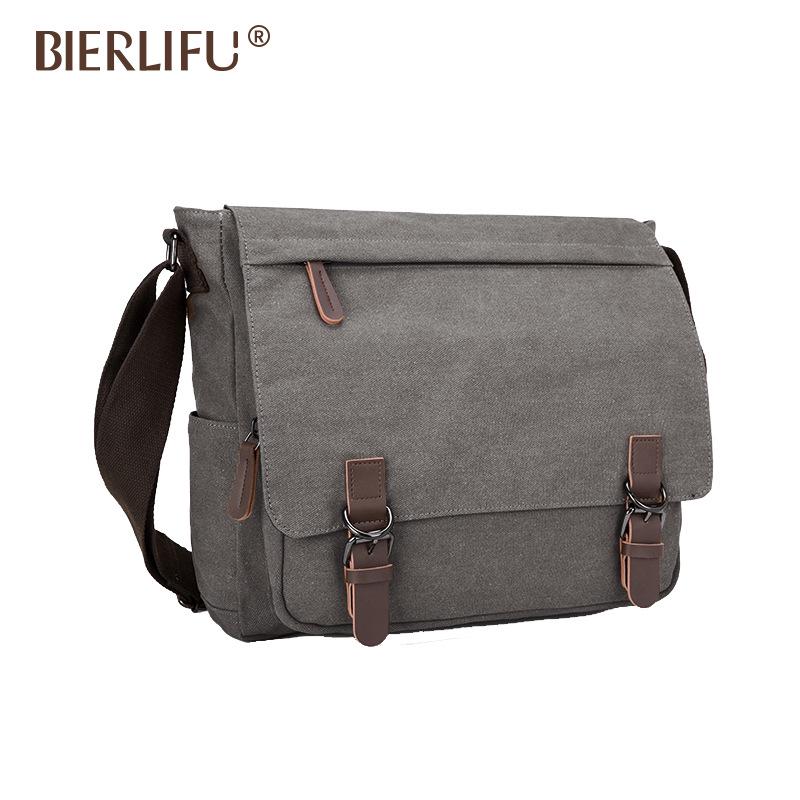 

Корейский Стиль Модная Мужская Унисекс Холщовая Сумка Кроссбоди/На плечо Студенческая Сумка-мессенджер Medium серый