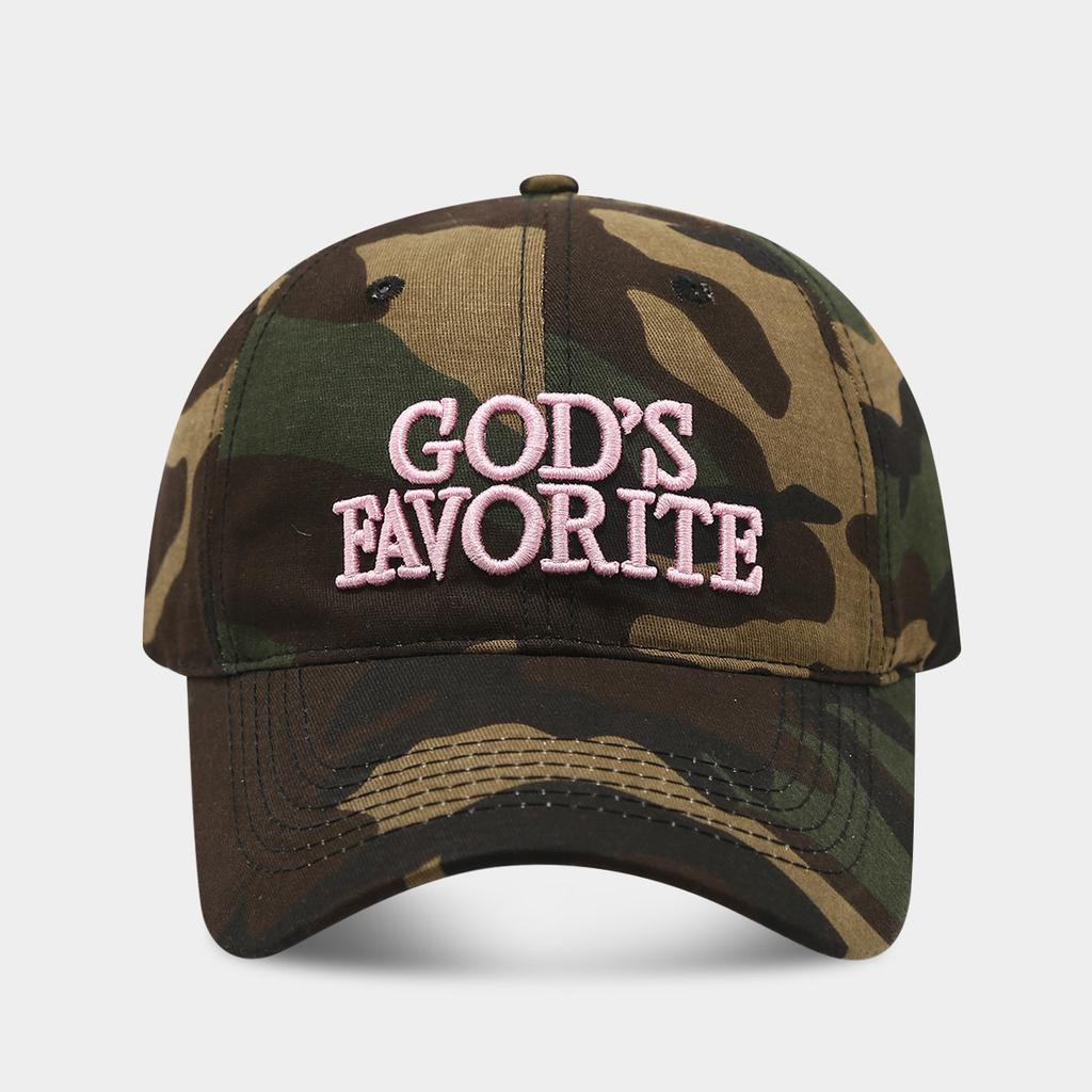 3d Embroidery Unique Retro Camo Baseball Hat Camouflage Jungle Tactics Large Circumference Sun-Shading Cap For Women'S Fashion
