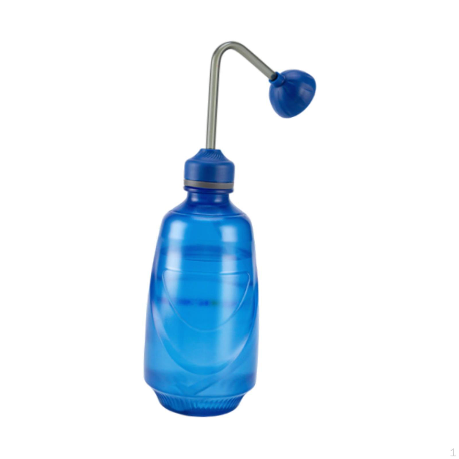 

Garden Water Container with Sprinkler Head, 450ml Squeeze Bottle for House Flowers and Bonsai синій