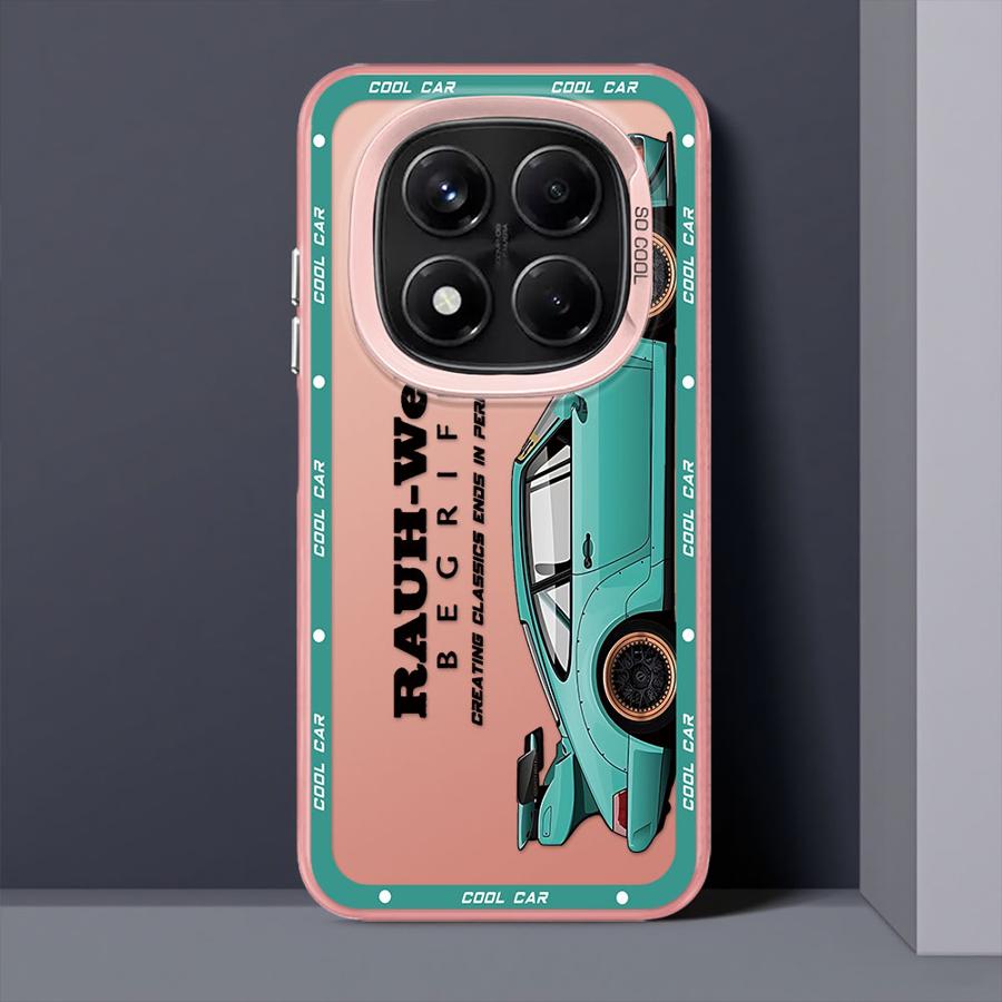Case for Xiaomi Redmi Note 10 11 Pro 11s 10s 12 13 14 Pro Plus Soft Shell Japanese JDM Drift Car