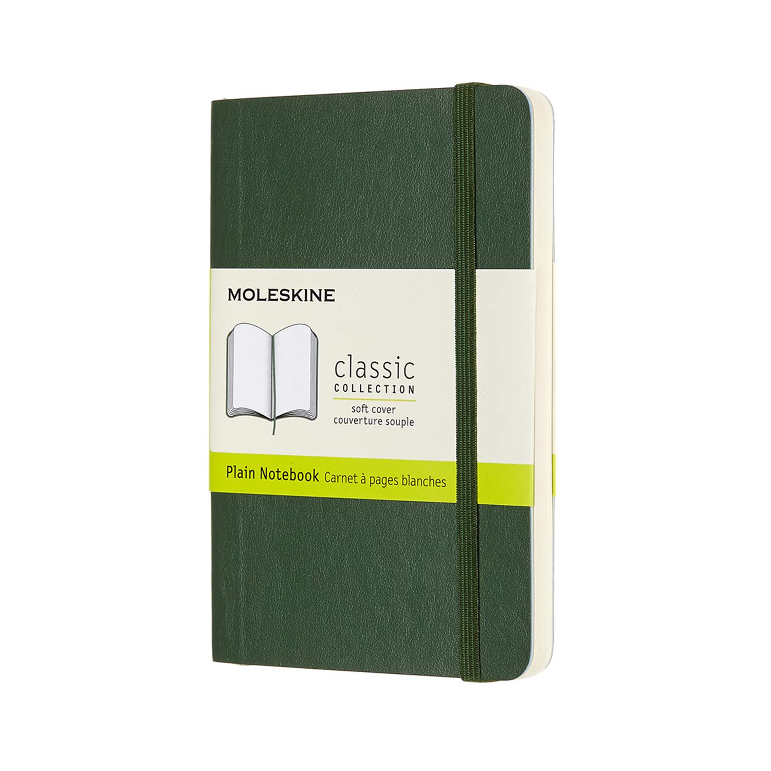 Moleskine Классический блокнот Мягкая обложка Карманный Миртово-зеленый Однотонный QP613K15