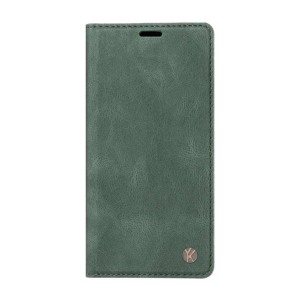 YIKATU YK-004 For Realme 12 4G/12+ 5G Phone Case Flip Folio Wallet Card Slots Cover