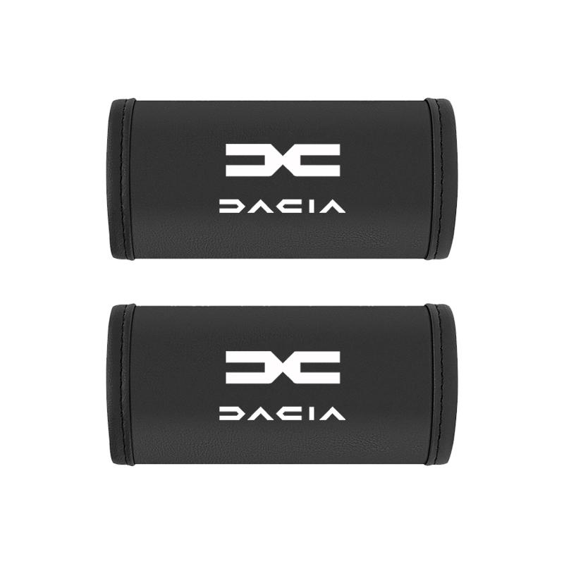 

2Pcs Suede Handle Cover Car Roof Armrest Pull Protection Glove For Dacia Duster Logan Spring Sandero Stepway Dokker Lodgy Jogger