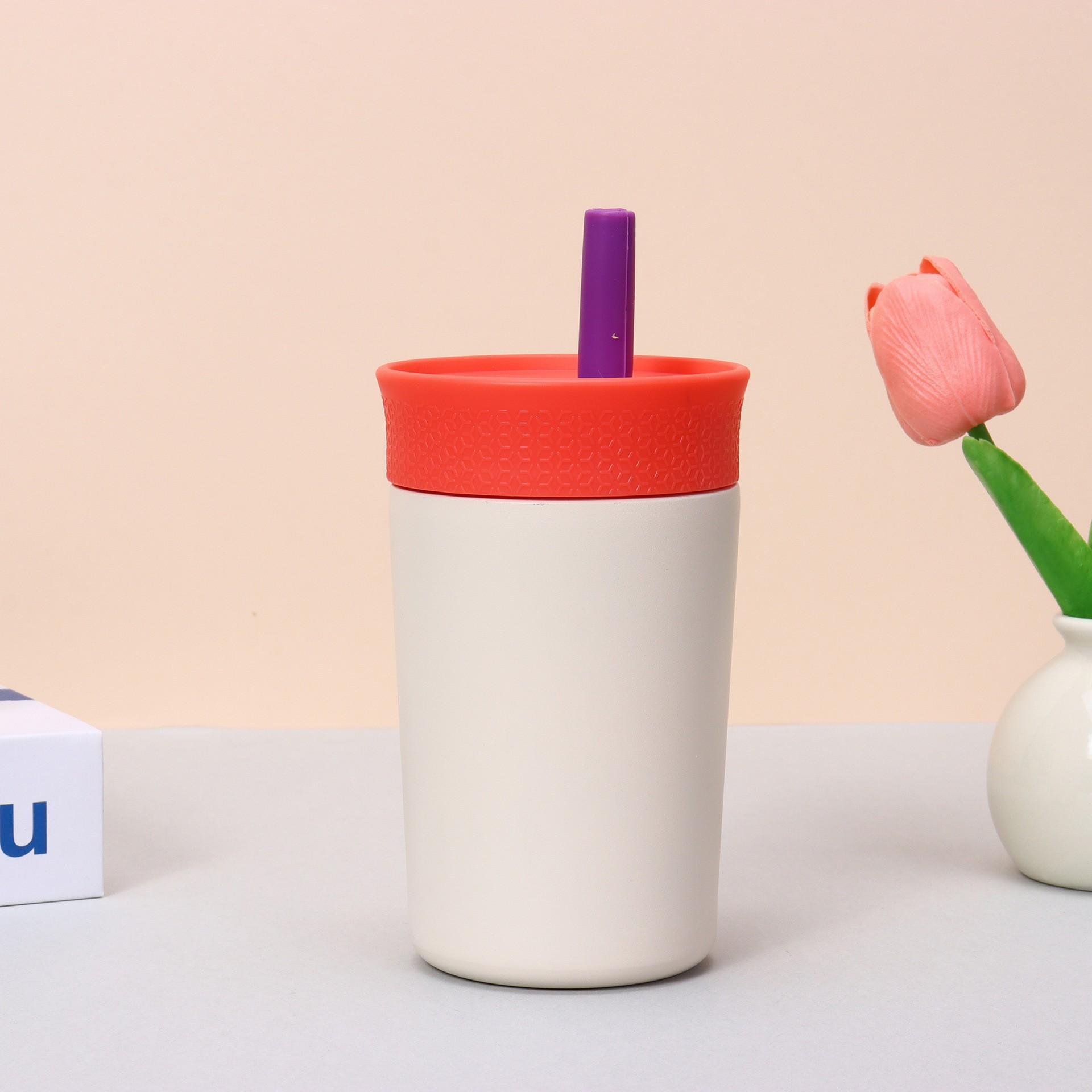 

Нова owala така ж кавова чашка з нержавіючої сталі високої цінності портативна міні 12 унцій з соломинкою автомобільна чашка 12OZ