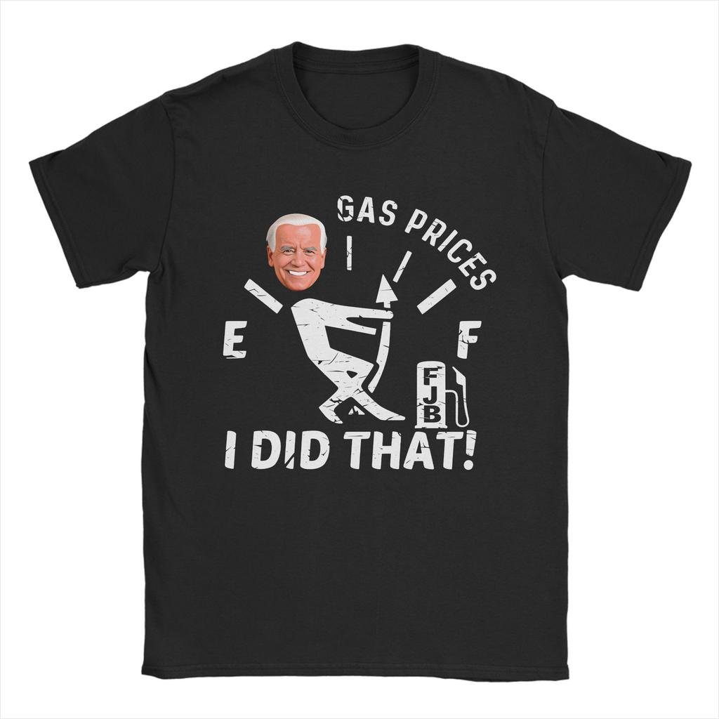 Did I Do That 100 Cotton TShirt For Men Summer  Y2K Retro TShirts O Neck Harajuku Tees Oversize Pattern Tops