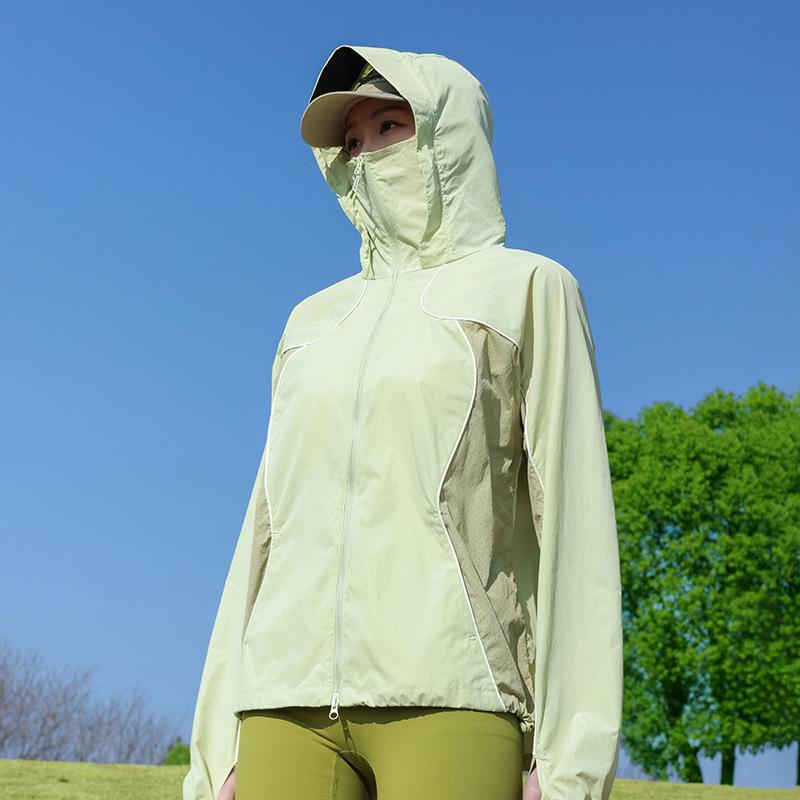 Women's Lightweight Windproof Sun Protection Jacket - Quick-Drying, Breathable, Loose Fit for Spring Running