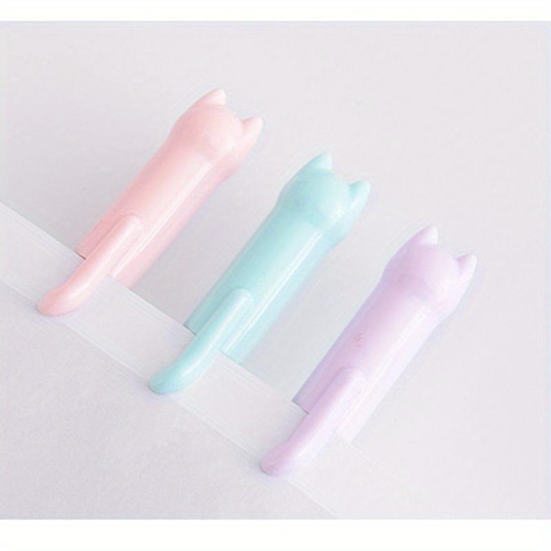 6PCS/set Kawaii Cat Gel Pen 0.5mm Creative Cute Neutral Ink Pen Office Writing Supplies