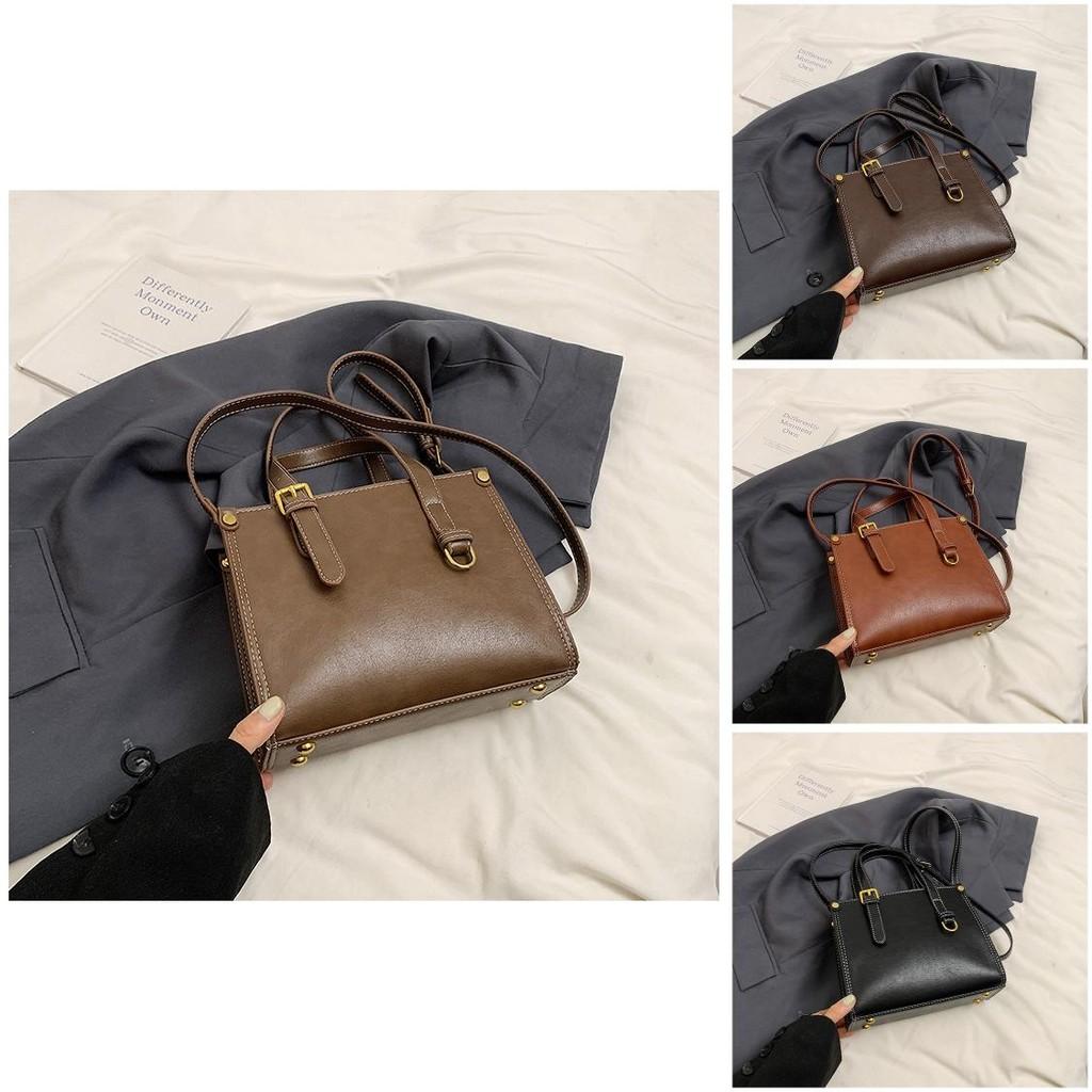 Chic Retro Handbag For Women Elegant Urban Style Versatile Shoulder Crossbody Bag