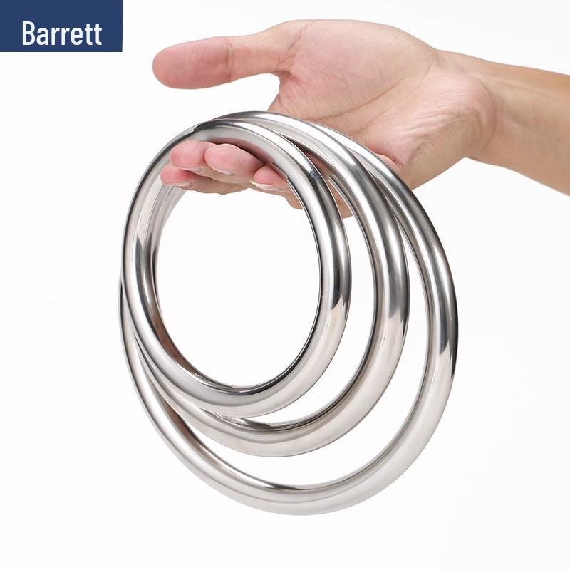 304 Stainless Steel Seamless O-Ring for Lifting, Hammocks, and Yoga.