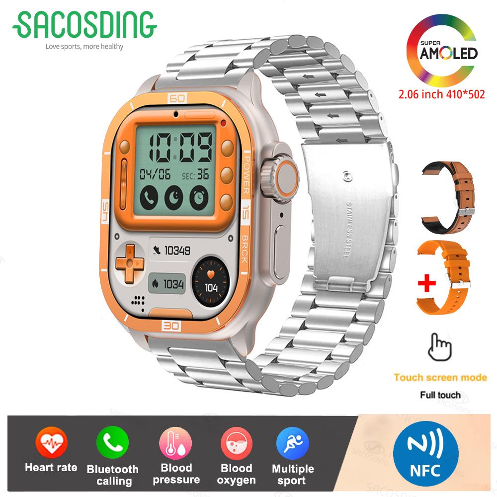 Bluetooth Call Smart Watch For Women Men Amloed Watches Men Sports Fitness Tracker Heart Rate Smartwatch For Android IOS