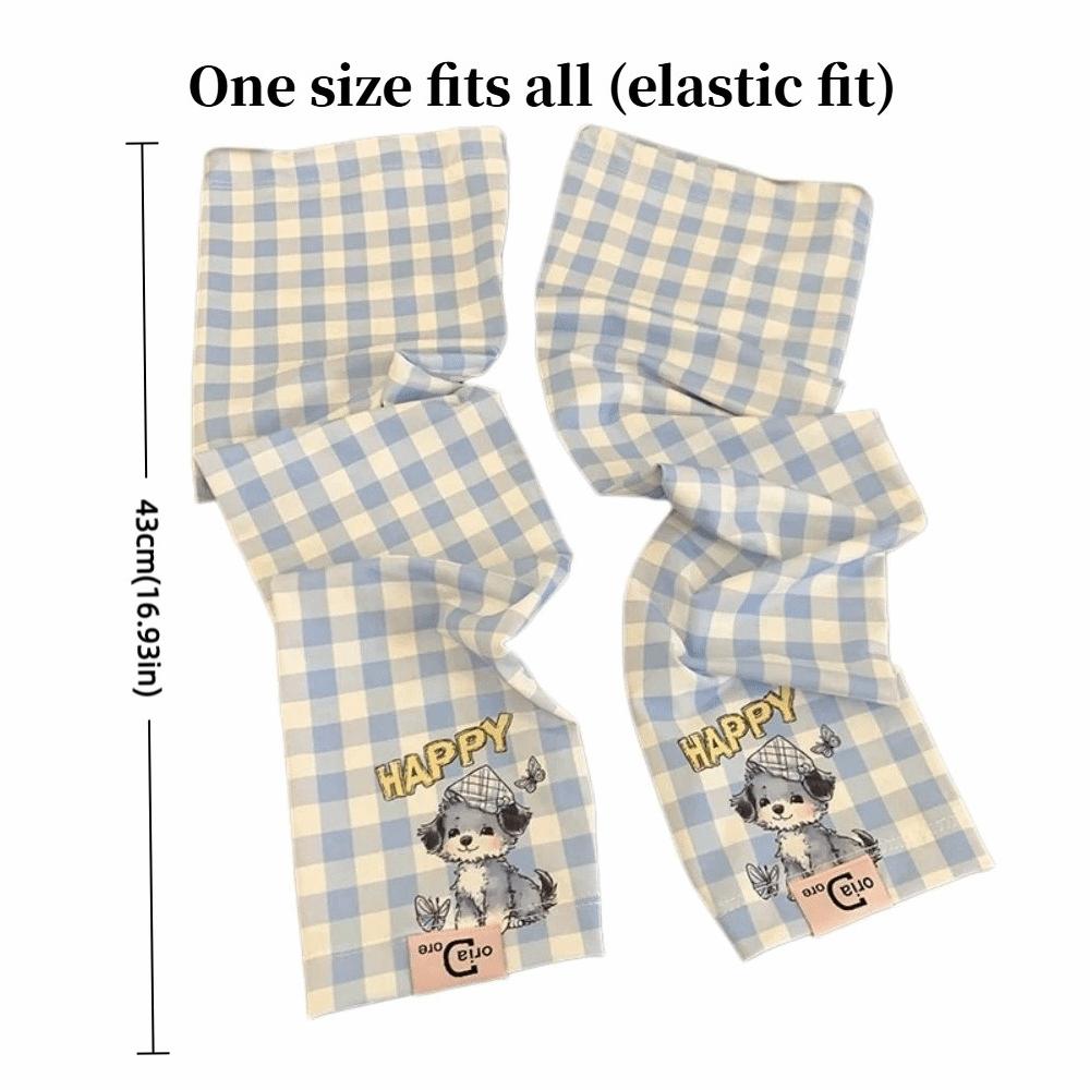Cartoon Print Women's Sun Protection Sleeves Loose Ice Sleeves Cycling Arm Sleeve Summer Outdoor