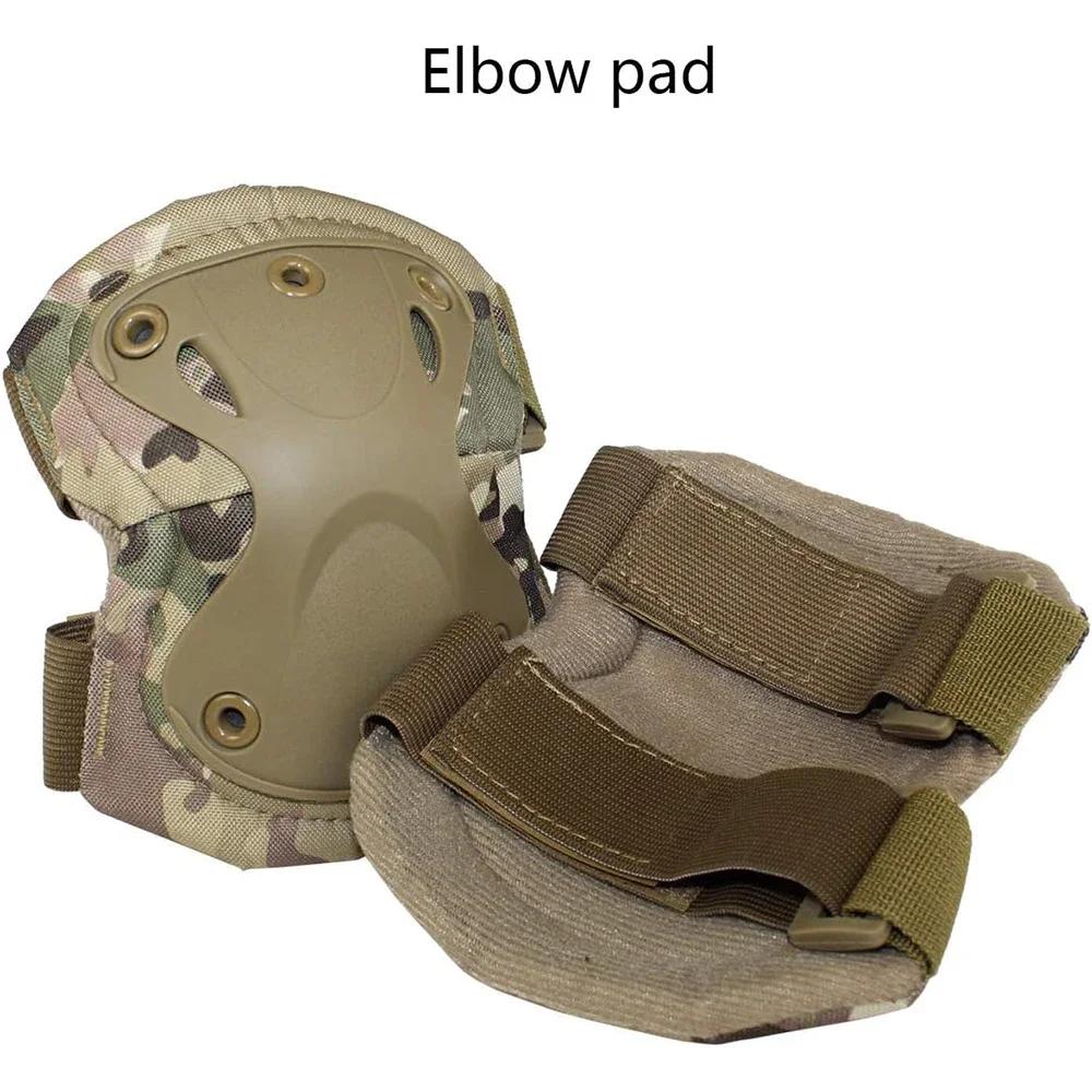 Genunchiere tactice în aer liber, genunchiere de protecție, cotiere pentru CS ciclism, alpinism și drumeții, protecție sport, vânătoare, genunchiere