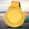 10Pcs Gold/Silver/Bronze Medal Award Medals with Neck Ribbon Students Rewards 5.2cm Competition Prize Medals for Sports Games