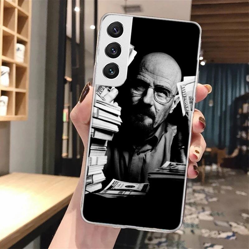 Breaking Bad TV Soft Phone Case For Samsung Galaxy S24 S23 S22 S25 Ultra S21 Plus S20 FE S10 + S25 Edge Pattern Capa Galaxy S24