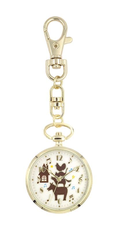 следуйте hoock Часы-шарм Бременские музыканты N01925S-0 GD/BE