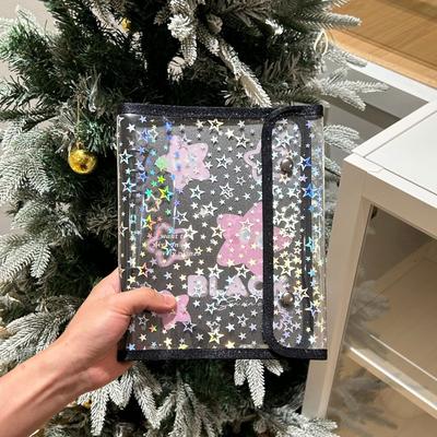 Kawaii A5 Binder Photo Album Loose-leaf Idol Pictures Storage Photo Holder School Office Stationery Waterproof Photocard Holder