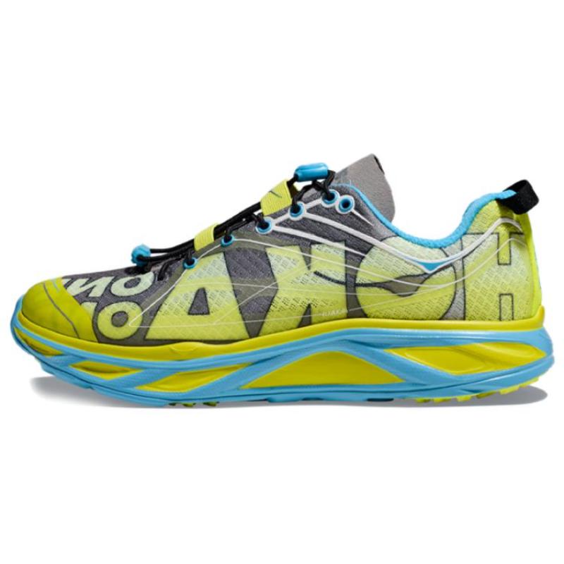 HOKA ONE ONE Huaka Origins Evening Primrose Diva Blue Sneakers 1134452-EPDB 44