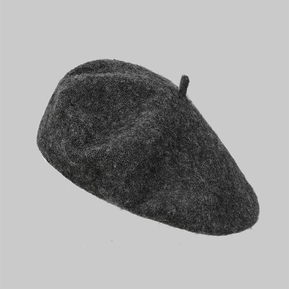 Retro Casual Solid Color Beret Fashionable Versatile Multi-colored Autumn Winter Comfortable Breathable Beret for Women