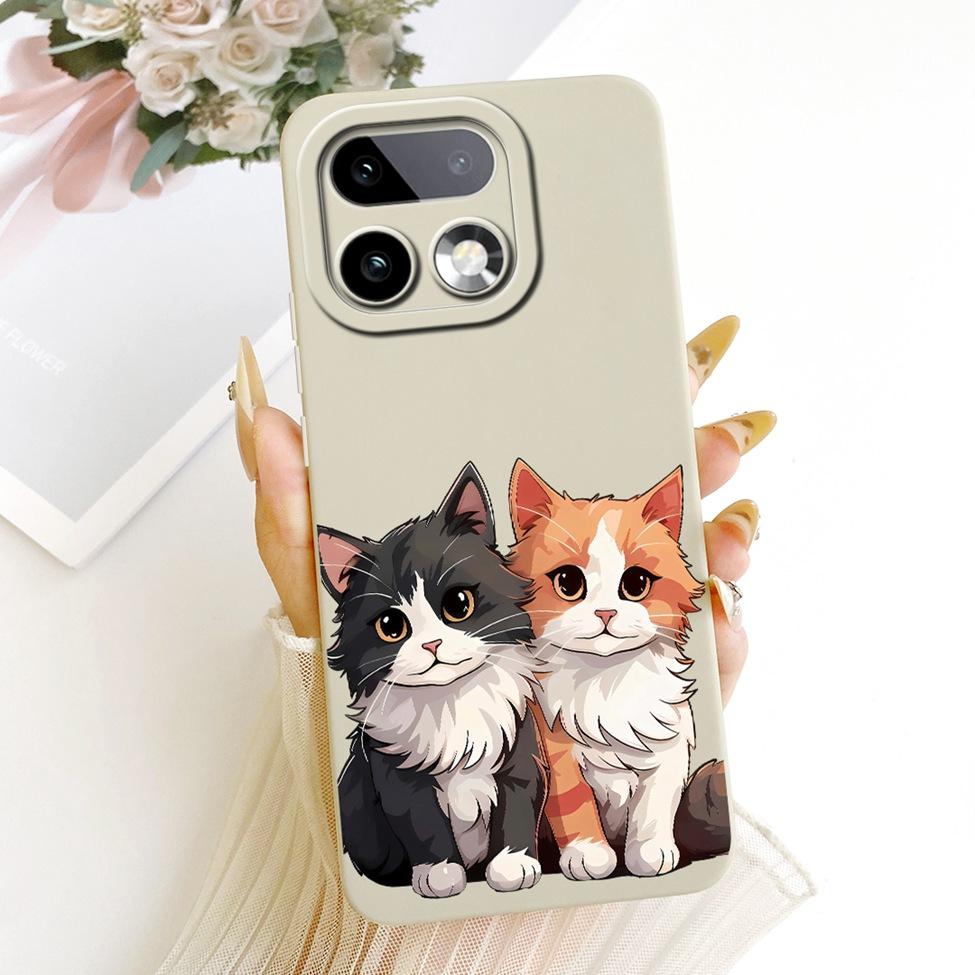 For Realme 16 Pro Plus Case Cover Cute Kawaii Luxury Fashion Flowers Painted Silicone Casing For Realme RMX5131