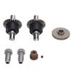 RC Differential Gear Set High Hardness Hard Wearing Metal Differentials and Gears for SCY 16101 16102 16103 1 16