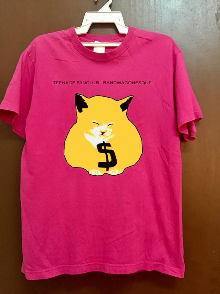 Teenage Fanclub Funny Cat SABBATH Pink All Size S-5XL Shirt OB928 Unisex T-Shirt XXXXL