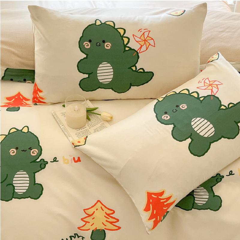 Kissenbezug Einfacher Kissenbezug Einzelstudentenwohnheim Bettwäsche 48*74cm Haushalt