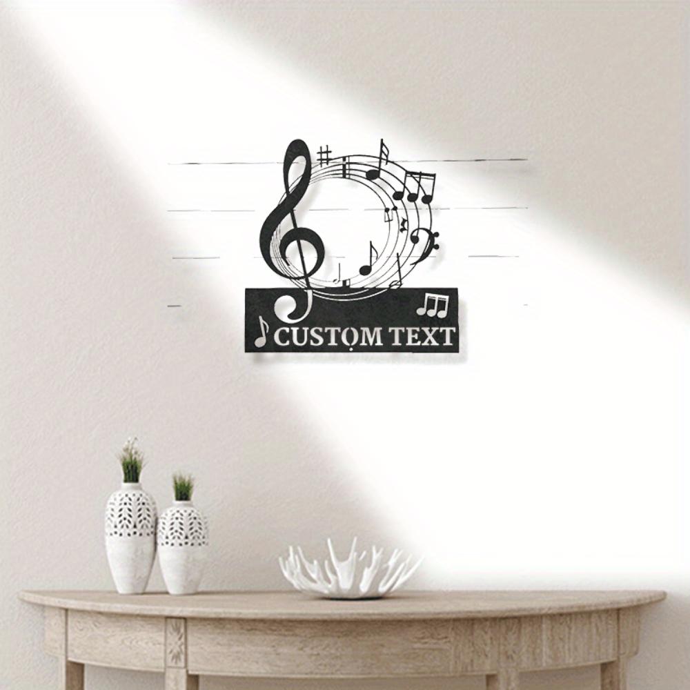 Unique Multi Purpose Custom Metal Sign Music Room Wall Decor Recording Studio