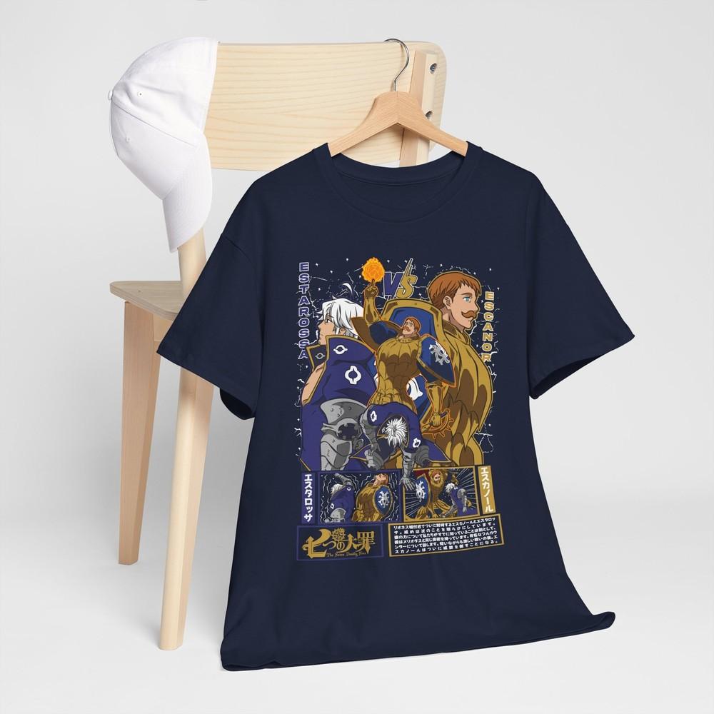 Escanor The Seven Deadly Sinsnanatsu Taizaihawkbananime Unisex Soft Tshirt M