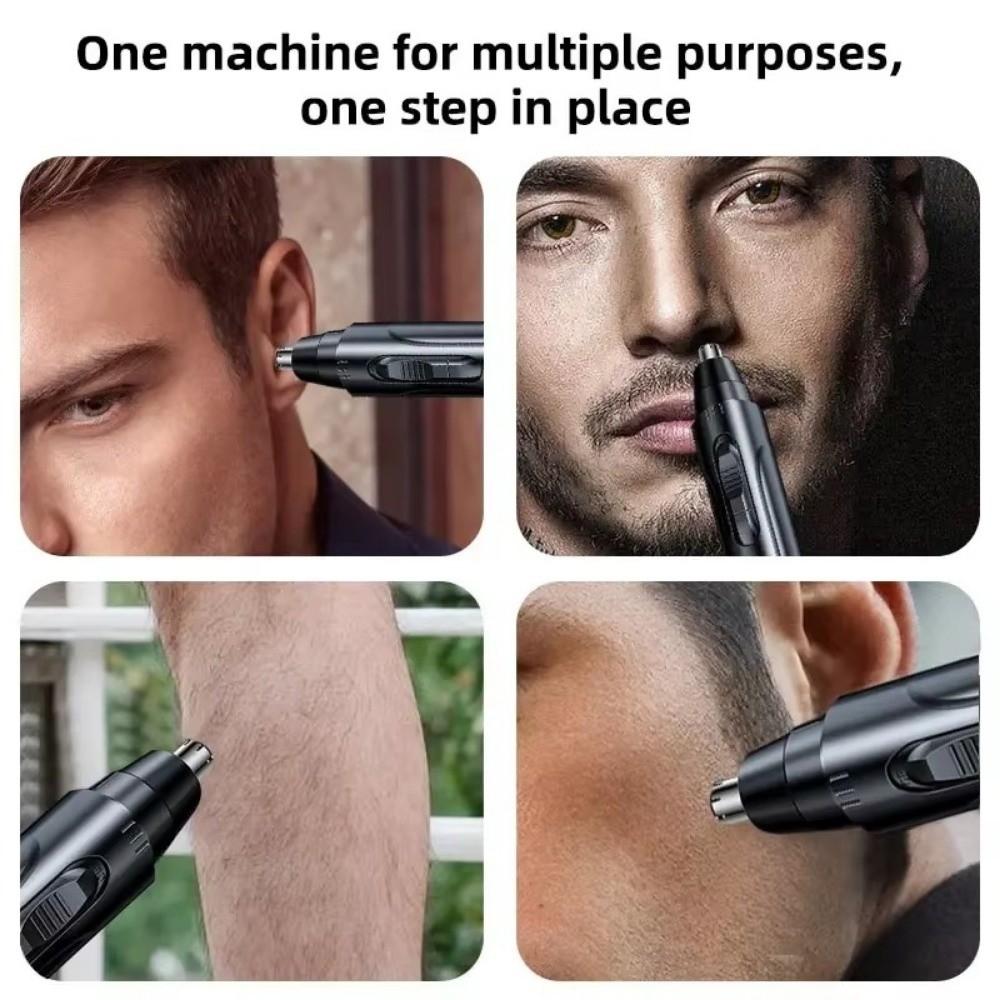 Rechargeable Electric Nose Hair Trimmer High Speed Motor Ear Hair Trimmer  Personal Grooming