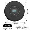 Bluetooth Portable CD Player for Home, Replay, Early Education & MP3 Playback