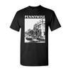 ZX Letní Americká Punk Hardcore Rocková Kapela Pennywise Americké Streetwear Retro Čistá Bavlna Krátký Rukáv Kulatý Výstřih Tričko