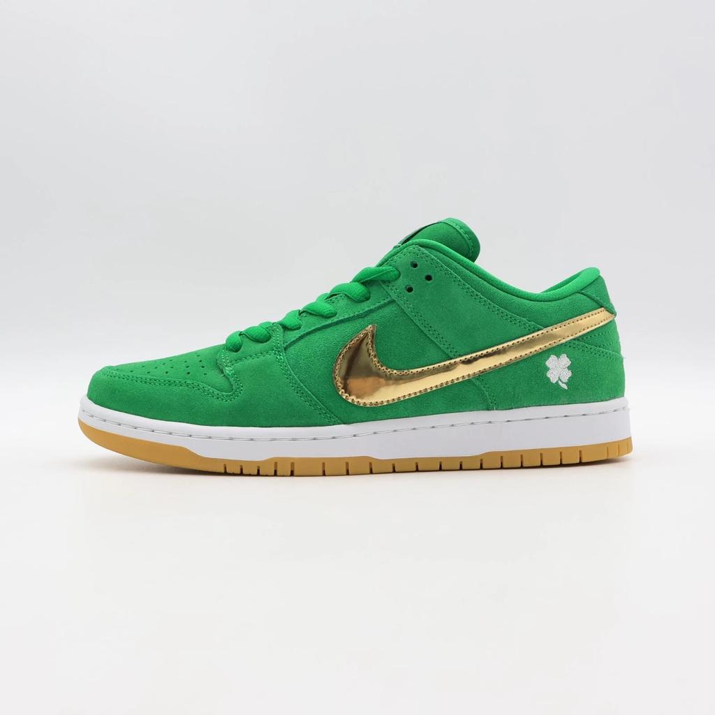 BQ6817-303 Nike SB Dunk Low Pro St. Patrick's Day Shamrock Lucky Green (Men's)