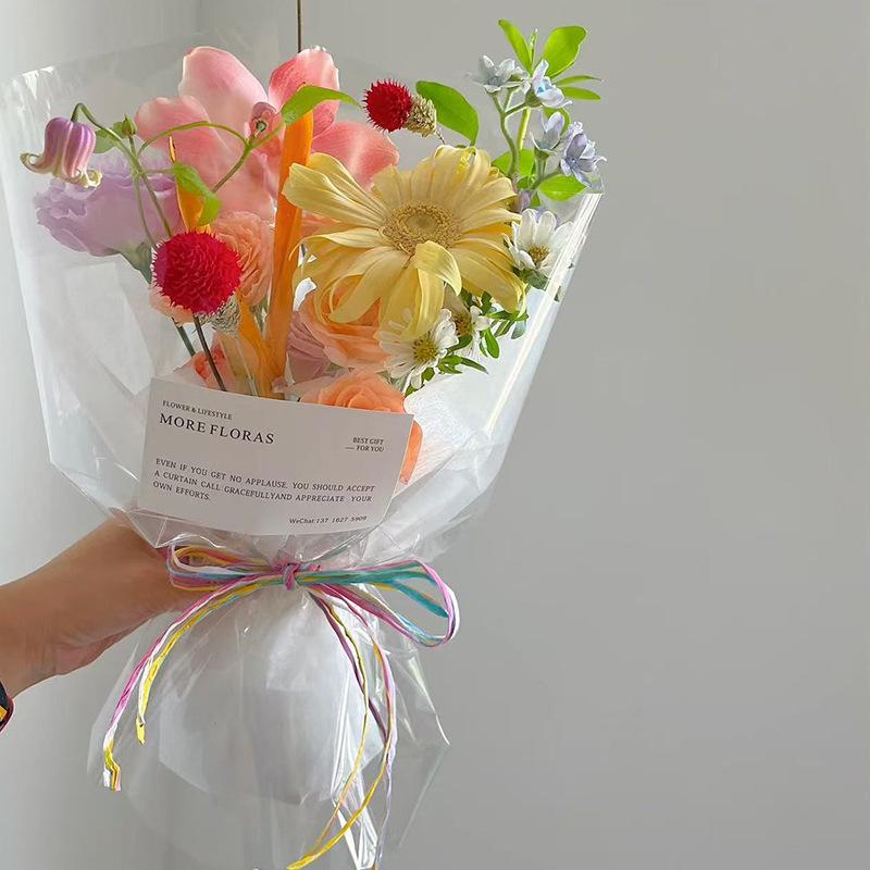 Colored Raffia Rope Binding Strap for Bouquets and Gift Bows