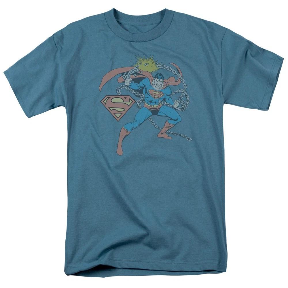 SUPERMAN I HATE CHAINS Licensed Adult Men s Graphic Tee Shirt SM-3XL L