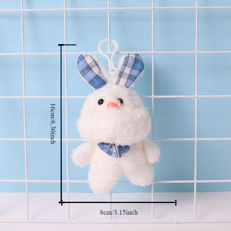 Cute and Super Cute Pet Toy, Rabbit Plush Toy, Mini Teddy Bear Bag, Keychain, Doll Pendant