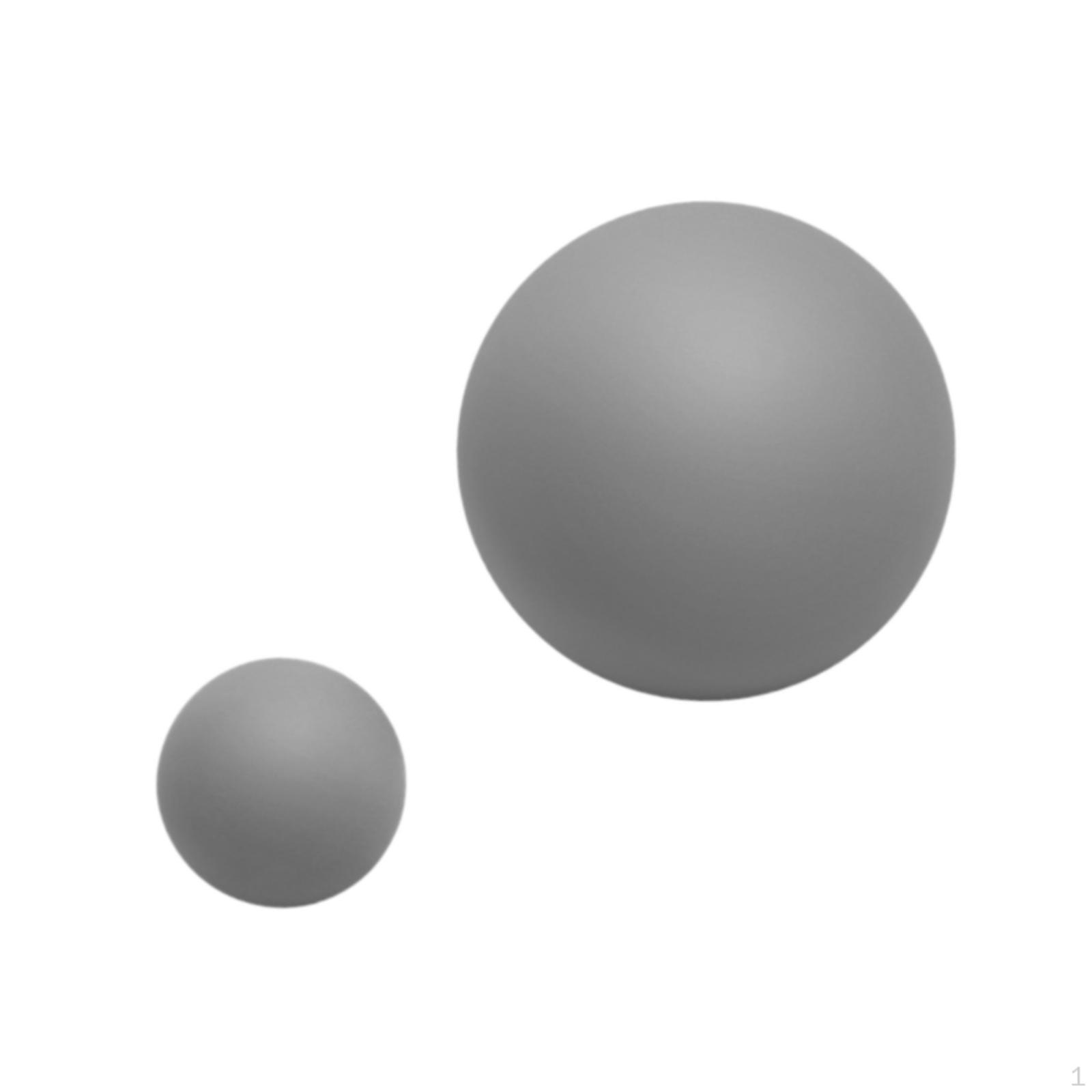 2Pcs Massage Lacrosse Balls Fasciitis Massager for Shoulders, Myofascial Release, Deep серый