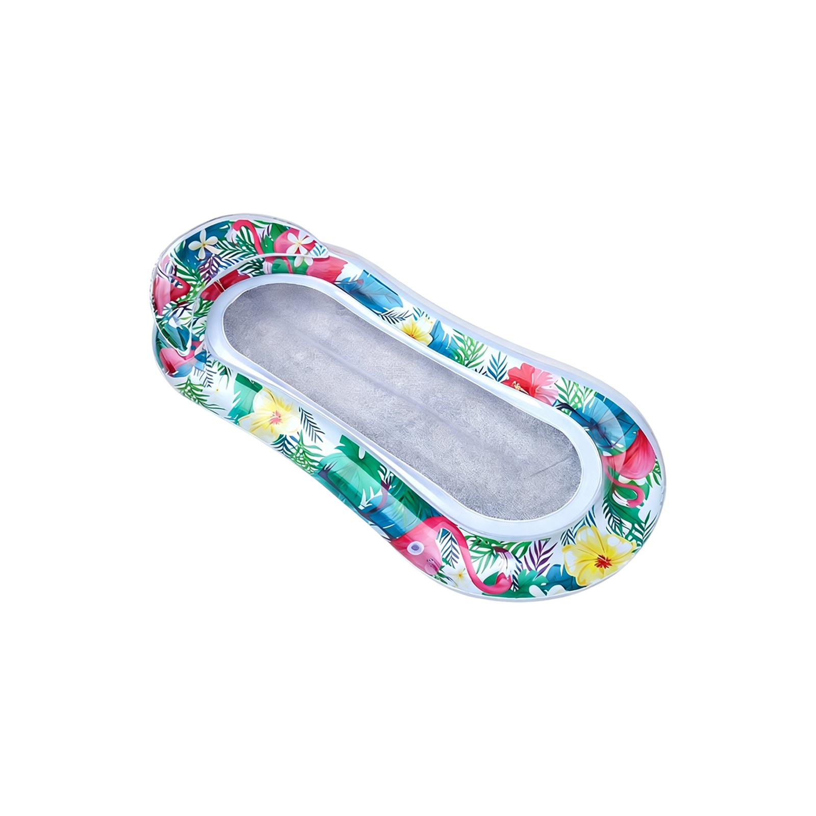 Inflatable Pool Float Lounger Adult Water Float Bed Thickened PVC Material Outdoor Swimming Pool Floating Mat Relaxation Lounger One Size
