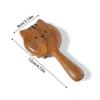 BEPAN Sandalwood Scalp Massage Comb 28 Coarse Toothed  Hair Body Massage Guasha Scraping Comb Wooden Wide Tooth Massage Comb