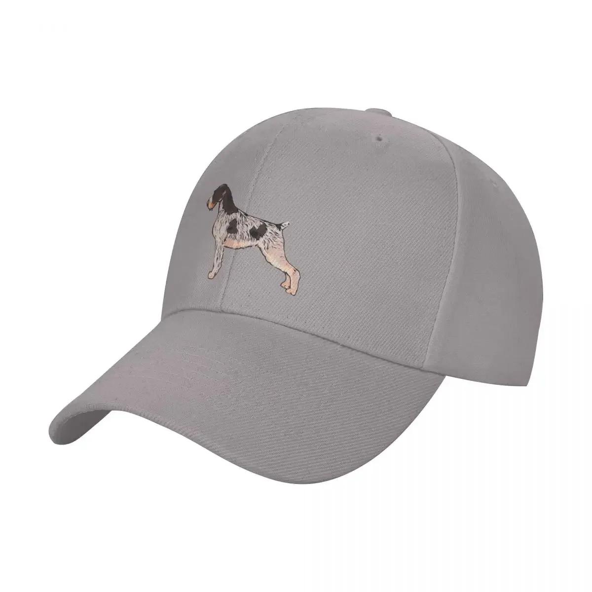 SUSU Cap Duitse Staande Hond // Deutsch Drahthaar Baseballpet Wilde Bal Hoed Mannenhoed Luxe Pet Dames Strand Vizier Mannen