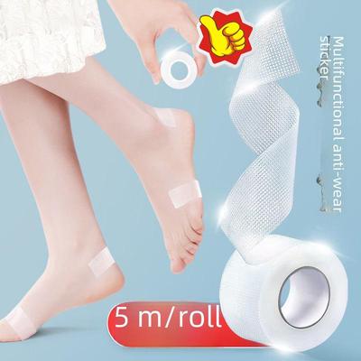 Unsichtbare Anti-Scheuer-Fersen- & Sandalenaufkleber - Atmungsaktiv, Transparent, Unisex