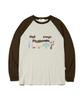ESCAPEFROM Mushroom Village Print Long Sleeve [3 Colors]