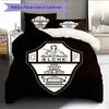Elche Club De Fútbol Pattern Bedding Quilt Set Home Decoration Gift (1 * Duvet Cover + 2 * Pillowcase Without Core)