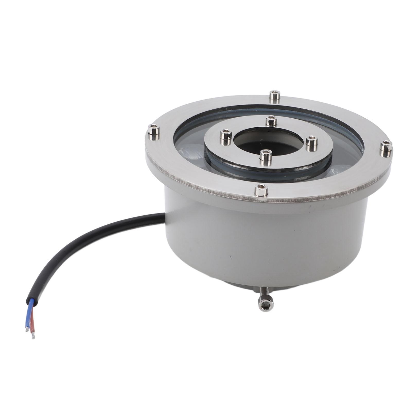 

Светодиодный фонтанный светильник из нержавеющей стали с высокой яркостью, подводный ландшафтный прожектор White 6W