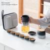 Chaxun Portable Nordic Glass Tea Set - Mountain View Edition